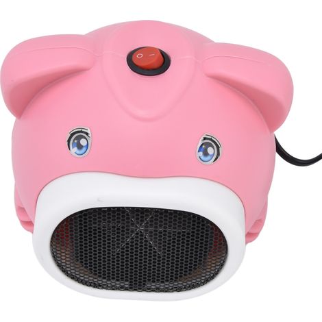 Mini-Elektrolüfter mit leisem Betrieb, 600 W, schnelle Zusatzheizung für Zuhause, Büro oder Schlafzimmer, 220 V europäischer Stecker. (1/5)