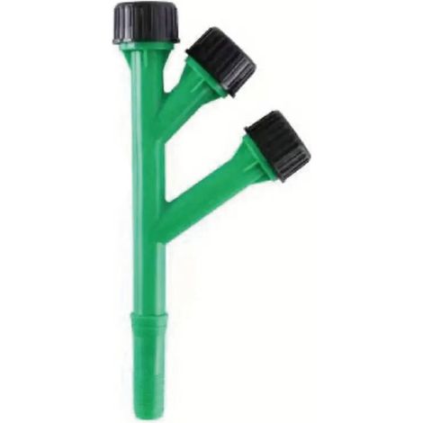 Dreikopf-Hochdruckdüse aus Kunststoff mit acht Löchern für den Gartenbau, Düse für Rotationsbewässerungspumpen, Zerstäubungsdüse für Sämlinge