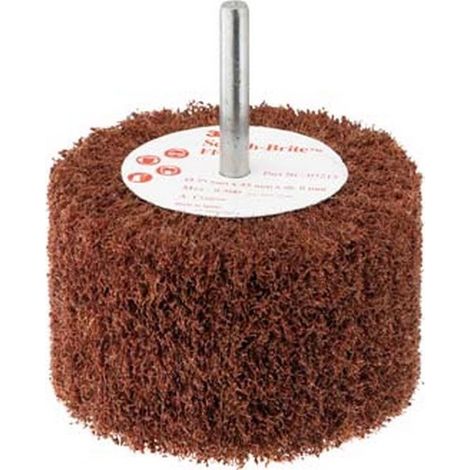 Muela en varilla no tejida FF-ZS, grado de finura : medio, Ø x altura 75 x 45 mm, velocidad máx. 8500 tr/mn