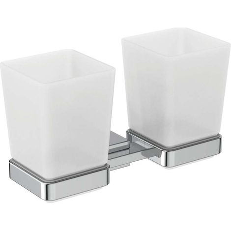 Bicchieri tumbler IOM SQUARE cromo IDEAL STANDARD (1/4)