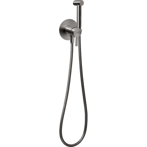 Novaservis Ferro Ciriculus - Bidet-Unterputzarmatur mit Handbrause, mit Einbaukörper, gun metal BCK66PGM (1/2)