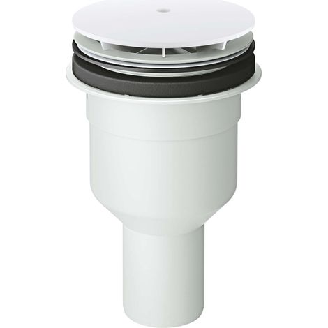 Grohe Ablaufgarnituren - Ablaufgarnitur für Duschwanne, Abgang senkrecht, alpinweiß 49533SH0 (1/2)