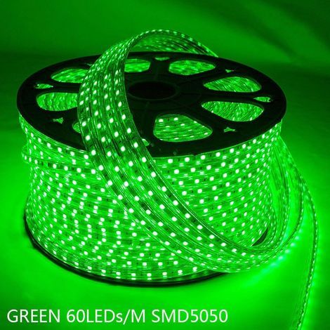 TrAdE Shop Traesio - Striscia Strip Led A Metro Led Luce Fredda Calda Rgb Driver Incluso Per Esterno - -Bianco Caldo -SMD 5050