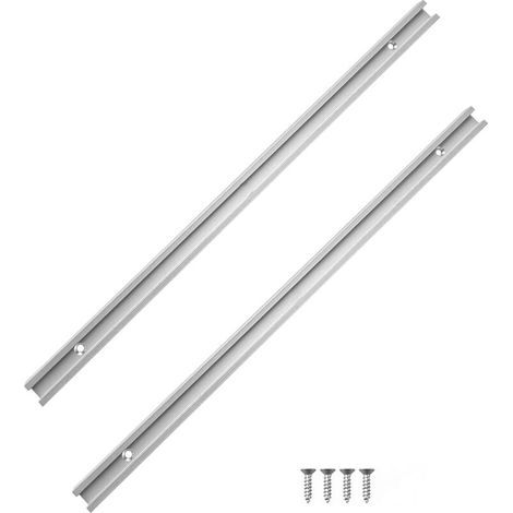 T-slot miter track, 2-piece T-slot miter track, aluminum T-slots, aluminum alloy T-slot, aluminum alloy T-slot track, T-slot miter track, T-slot track (1/5)