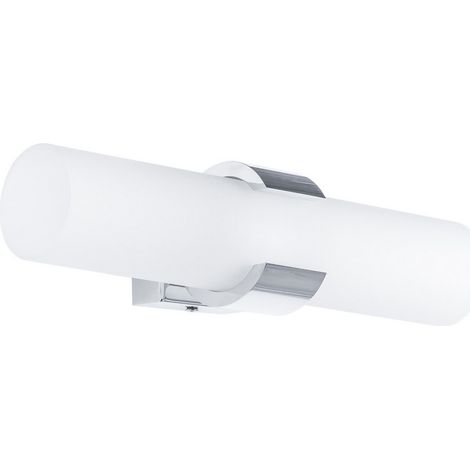 Applique murale Italux Rosetta chromé/blanc IP44 2xG9
