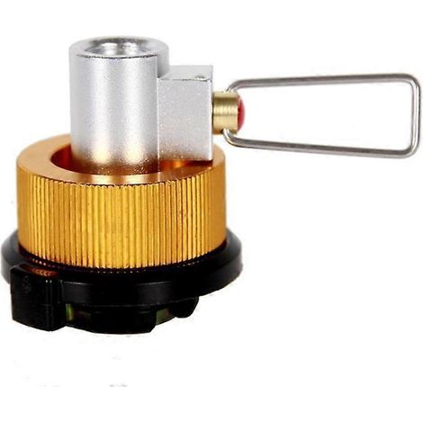 Adaptateur de recharge pour cartouche de gaz d'extérieur, butane, propane, petit modèle, pour entrée de réservoir, valve, convertisseur, connecteur, accessoires de camping - B- (1/5)