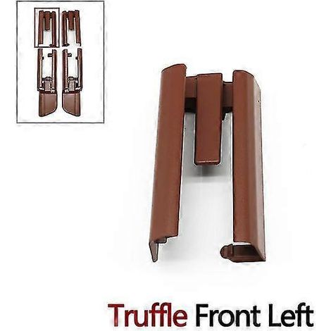 Cache de rail coulissant de siège auto intérieur de remplacement pour BMW Série 5 G30 G31 G38 2016-2020 Sièges, banquettes et accessoires -- Truffe Avant Gauche (1/5)