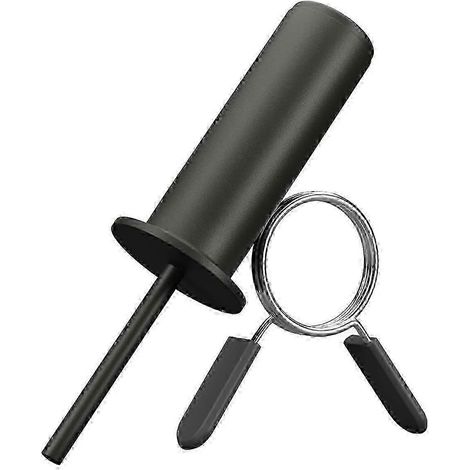 Goupille de lestage pour salle de sport avec collier à ressort, poids 8 mm (1/5)