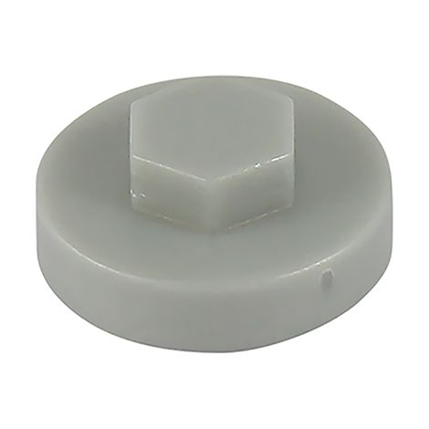 TIMCO Hex Head Cover Caps White - 16mm