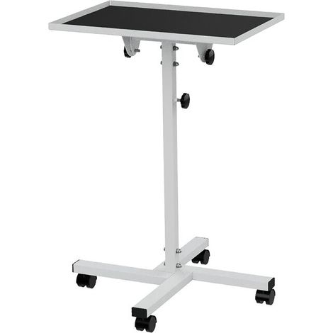 Arbeits- und Montagegestell stufenlos höhenverstellbar, neigbar bis 30°, Rollen Ø50 mm Maße in mm (BxT): 660 x 660 (1/4)