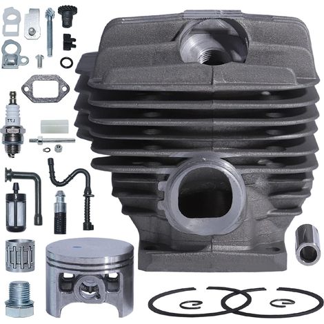 Kit de cylindre, piston et bougie pour Stihl MS460 046 54mm, kit de ligne de carburant et filtre, kit cylindre-piston, roulement à aiguilles du piston, bougie d'allumage, soupape de décompression, fil (1/5)