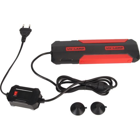 Aquarium propre lumière arrière 180 degrés détachable réservoir de poisson Submersible 22W (1/5)