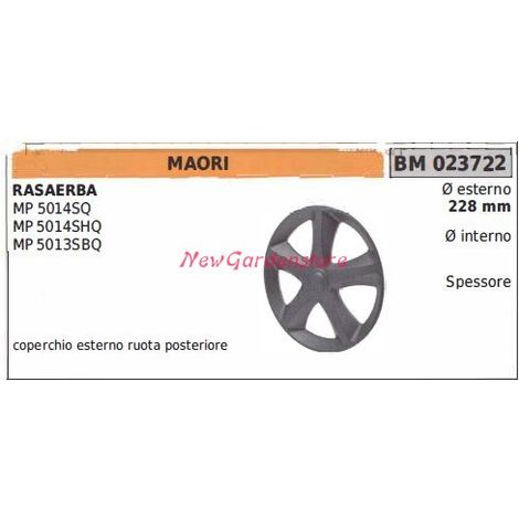 Coperchio ruota posteriore MAORI rasaerba tosaerba tagliaerba MP 5014S 023722