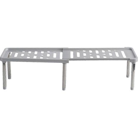 Ablage unter der Küchenspüle, verstellbares Schrankregal, Schrankorganisator-Gray (1/5)