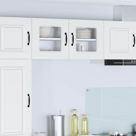 vidaXL Panneau de lave-vaisselle Kalmar Blanc 40 x 31 x 40 cm (1/5)