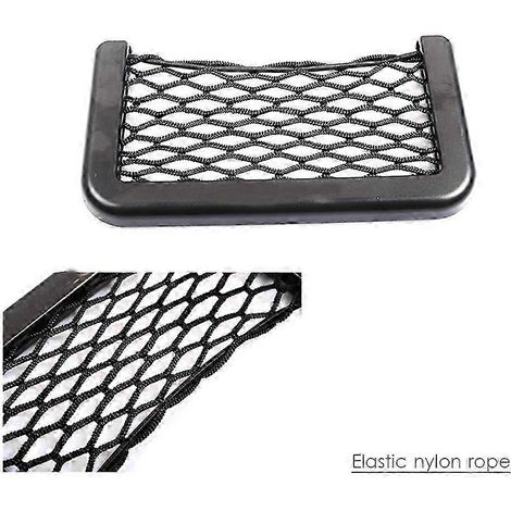 Filet de rangement pour coffre de voiture - sac de rangement en maille souple (1/5)