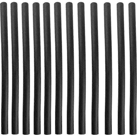 Housses de protection pour poteaux de trampoline, manchons noirs (1/5)