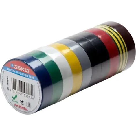 Isolierband gelb19 mm x 25 m aus PVC