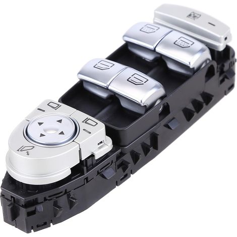 2139054803 Interruptor regulador de ventana delantero izquierdo para Clase E W213 S213 2016-2021 Interruptor regulador de ventana eléctrico de 3 pines Interruptor regulador de ventana maestro AMG E43  (1/5)