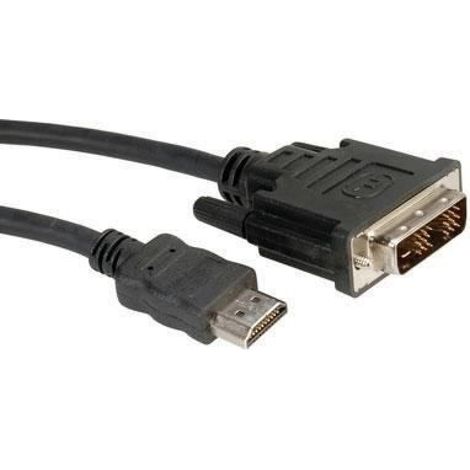 Câble vidéo - - DVI vers HDMI - Blindé - 1m