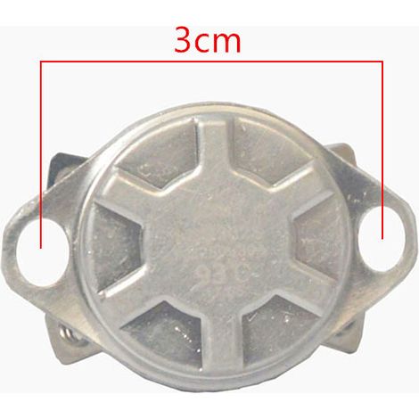 Anwendbar auf elektrische Warmwasserbereiter: Thermostatschalter KSD302S, 93-Grad-Temperaturbegrenzer, 4-poliger Überhitzungsschutzschalter (1/3)