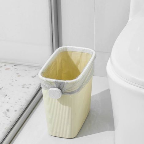 Clips Rotatifs Pour Sacs Poubelle - Fixation Par Rotation Sans Élastique - Compatible Toutes Poubelles Rondes Et Carrées - Lot De 2 (1/5)