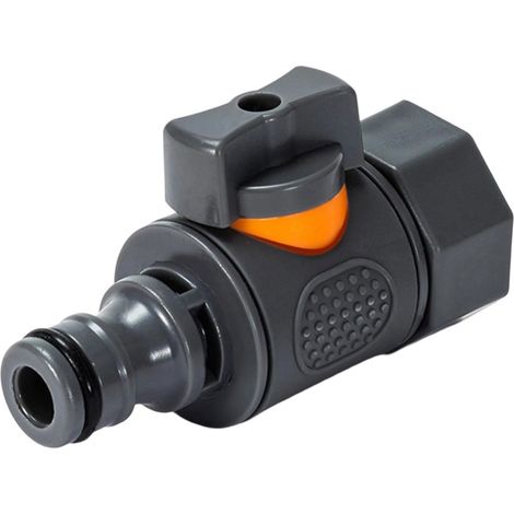 Manguera de jardín de 1,9 cm - Conector rápido - Accesorio de reparación - Válvula de agua - Grifo divisor - Conectores rápidos (1/5)