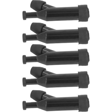 Lot de 5 capuchons de bougies d'allumage en ABS résistant à l'usure, pièces de rechange pour bougies d'allumage moteur GX120 GX140 GX160 (1/5)