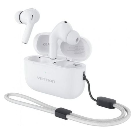 Auriculares Bluetooth Vention Echo Lite E11 Pro con estuche de carga/ Autonomía / Blancos