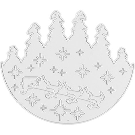 Pochoirs en acier au carbone pour découpes métalliques, gaufrage et loisirs créatifs (cartes, scrapbooking, etc.). (1/5)