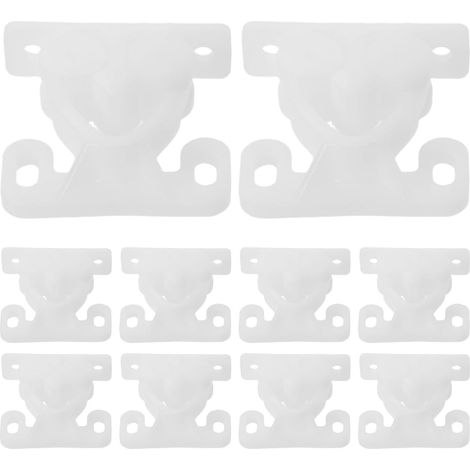 Lot de 10 loquets à bille en plastique pour portes bateau (1/5)