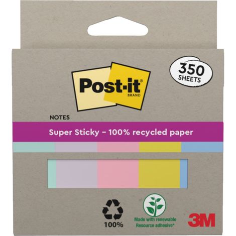 Post-It Index Adhesivo Mini 683-5Pastel Pastel 11.9x43.2mm 5x20 Hojas