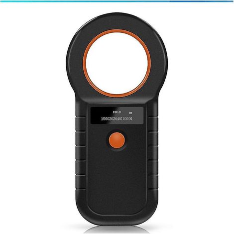 Lecteur de puces pour animaux Black Animal Tag USB 134,2 kHz à double fréquence (1/5)