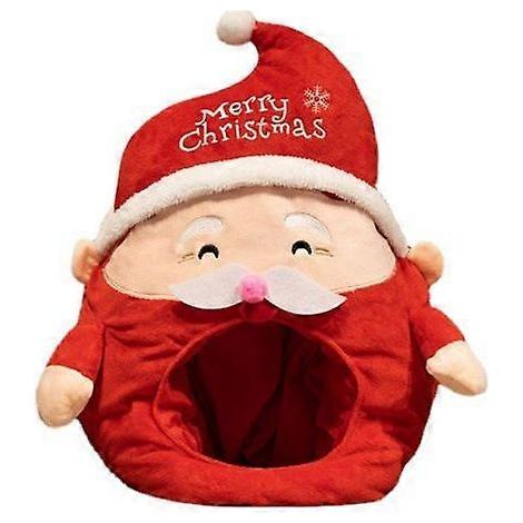 Plüsch-Weihnachtsmann als Requisite für Weihnachtsfeiern und Studiofotografie (1/3)