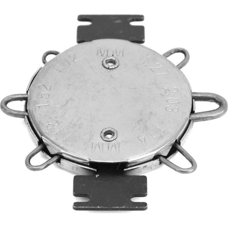 Zündkerzenlehre 0,64–1,14 mm zum Einstellen und Messen, Motorradzubehör, schwarz und silber (1/5)