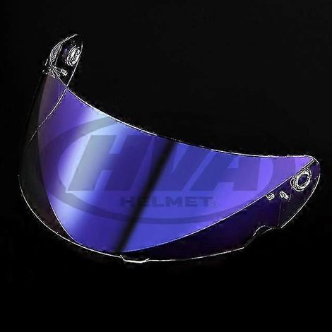 Visière de casque de moto Bell Qualifier Dlx MIPS anti-rayures et protection UV, compatible avec Bell Vortex Revolver RS-1 et RS-2. Couleur : Bleu Revo. (1/4)