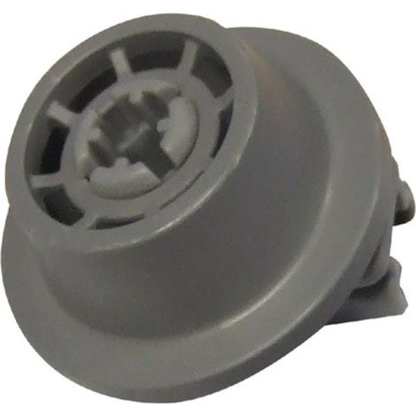 Ersatzteil - Roulette panier inférieur (x1) d'origine -  - SIEMENS, BOSCH, NEFF, GAGGENAU, VIVA, JUNKER, BALAY, CONSTRUCTA, PROFILO, BLAUPUNKT, PELGRIM, ZELMER, KOENIC, NOVAMATIC