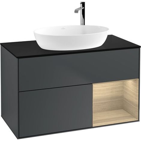 Villeroy & Boch F902PCHG Meuble sous vasque Finion F90 (1/2)