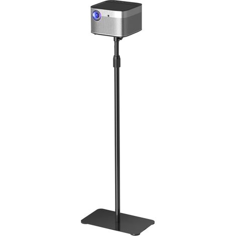 Support de projecteur au Sol, Hauteur Réglable de 1 015 à 1 385 mm, Support de Plafond Universel pour Projecteur, Rotation à 360 degrés, Supporte jusqu'à 2 kg PR001F (1/5)