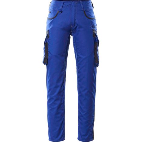 Mascot Hose UNIQUE mit Schenkeltaschen INGOLSTADT 16279 Gr. 60 kornblau/schwarzblau