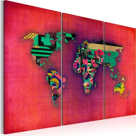 Quadro - Il mondo è mio: trittico - 90x60 (1/4)