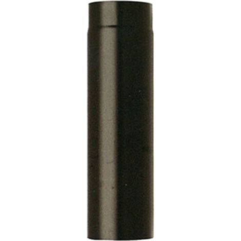 Tubo plus porcellanato - Nero - Diametro: Ø 13 cm - Lunghezza: 50 cm (1/3)