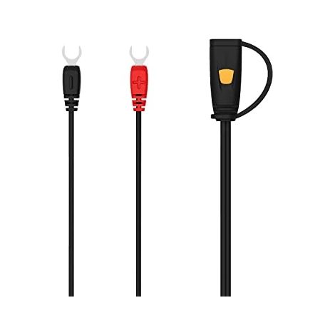 Connecteur à œillet M8 40377 – Câble 0.8m pour chargeurs CTEK jusqu'à 10A – Système CONNECT & INDICATOR pour connexion rapide - CTEK 40-377 (1/2)