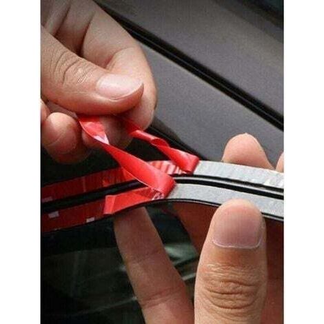 Guarnizioni in gomma per auto, strisce sigillanti per bordi, sigillante per tetto e parabrezza, strisce protettive per auto, guarnizioni per finestrini, isolamento acustico, insonorizzazione - 19 mm x (1/3)