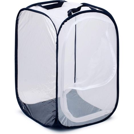 Filiyano-Grand habitat pour papillons monarques (24 pouces), cage à insectes pliable géante, ZQKLA (1/5)