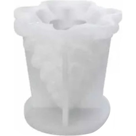 Moule à bougie d'arbre de noël en Silicone 3D réutilisable, forme mignonne, plus lisse, pour l'artisanat de bricolage (1/5)