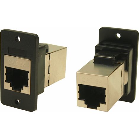 Connecteur RJ45 cat 6a RS PRO Femelle Montage panneau, ports ( Prix pour 1 )