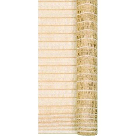 Rete Ombreggiante 130% Beige In Miniroll - rotolo 10 mt - Altezza: 100 cm