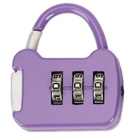 Cadenas à combinaison à 3 chiffres, petit cadenas pour valise, cadenas en U sans clé pour sac à dos, salle de sport, casier d'école