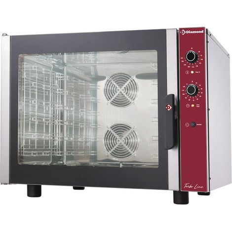 Four électrique convection 6x GN1/1 + humidificateur - Diamond (1/3)